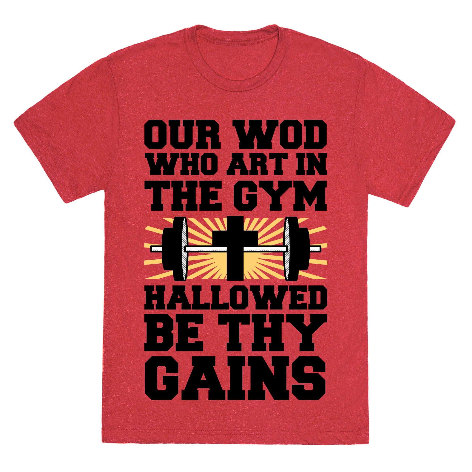 The Fitness Prayer Unisex Triblend Tee